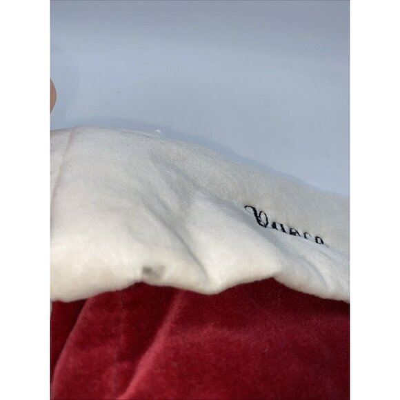 Pottery Barn Vance Mini Velvet Holiday Jester Elf Stocking Monogrammed Xmas - Picture 9 of 10